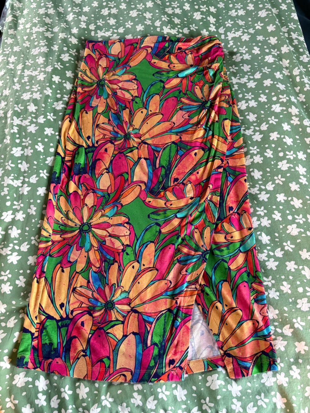 FARM Rio for Anthropologie midi skirt, size small.